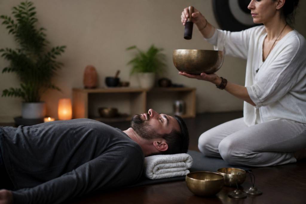 How sound baths can improve recovery, focus, and emotional resilience in the modern man